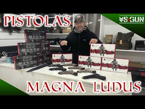 SECUTOR pistols: Magna and Ludus.