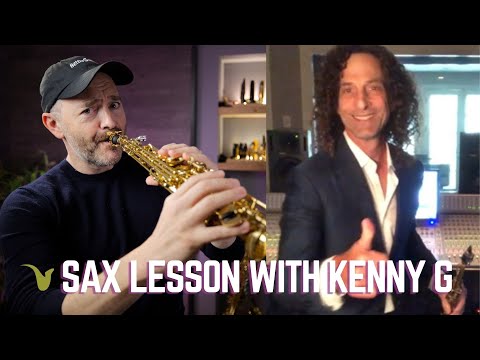 Kenny G Gives ME a Saxophone Lesson!