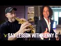 Kenny G Gives ME a Saxophone Lesson!