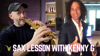 Kenny G Gives ME a Saxophone Lesson!