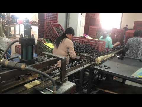 How to produce chair parts caster wheel?