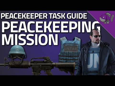 Peacekeeping Mission - Peacekeeper Task Guide - Escape From Tarkov