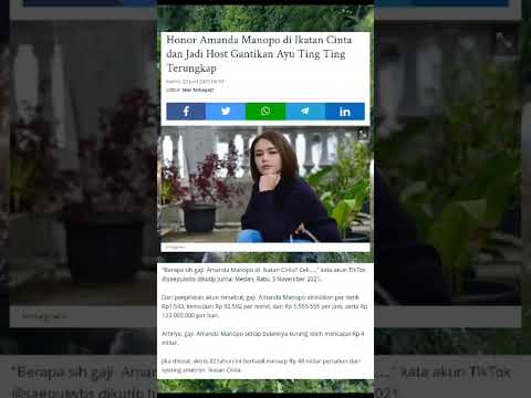 honor amanda manopo #amandamanopo #amanda #aryasaloka #ikatan#viralnews #viralshort