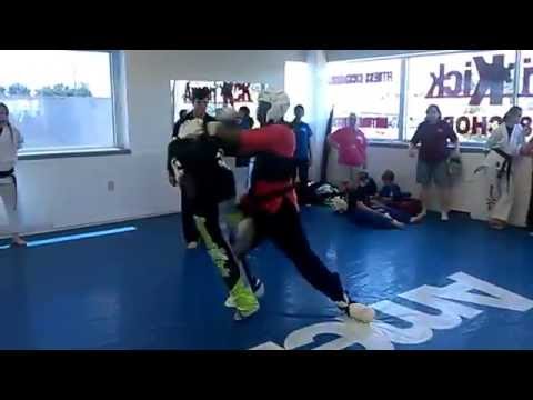 Amerikick NE Philly Tournament 6/12/16 Sparring Round 1
