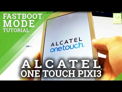 How to Enter Fastboot Mode in ALCATEL One Touch Pixi 3 (8) WiFi