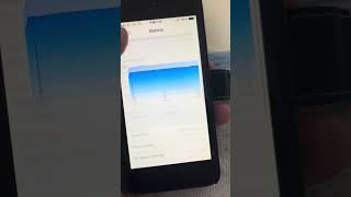 iPod touch 5で低電力モードを使ってみた。