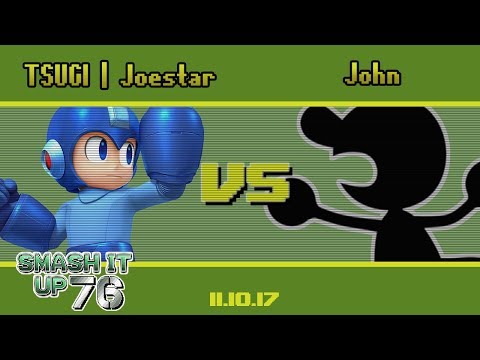 John (Mr. Game & Watch) vs TSUGI | Joestar (Mega Man) - Wii U - SIU 76