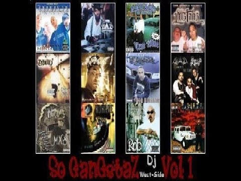 Dj West-Side - So Gangstaz  vol 1 ( mixtape : g.funk ; westcoast ; chicanos )