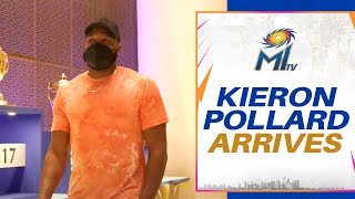 Kieron Pollard has arrived at the Team Hotel | Mumbai Indians