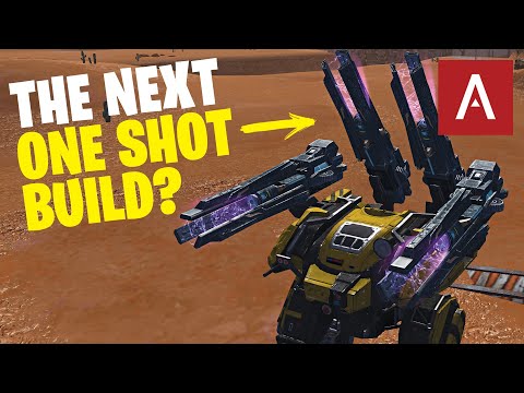 War Robots Test Server - NEW Kinetic Railgun Weapons (Gauss, Weber, Volt) WR Gameplay