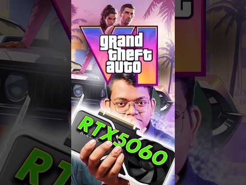 GTA VI on RTX 5060 🔥 1080p, 1440p, 4K Performance Test! #gtavi #gta6 #rtx5060 #nvidia