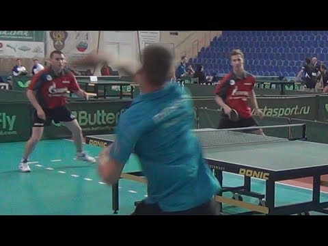 PULNIY, ULANOV vs REGENTOV, TIMIN Russian Club Premier League 4 Tour Table Tennis