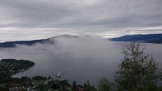 preview picture of video 'Hjelmeland-Norwegia,moja wieś '