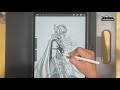 Marvel Studios’ Thor: Love and Thunder | Drawing The Mighty Thor with Andy Park