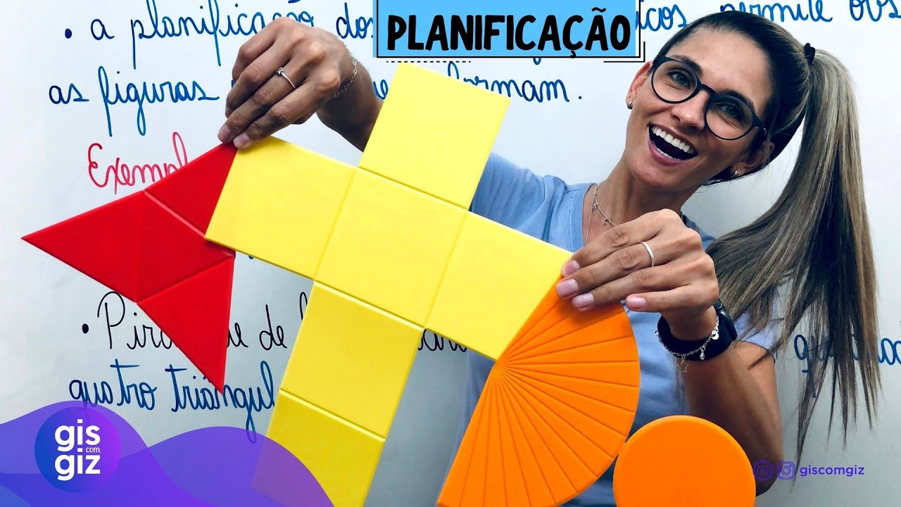 PLANIFICAÇÃO DE SÓLIDOS GEOMÉTRICOS \Prof. Gis/