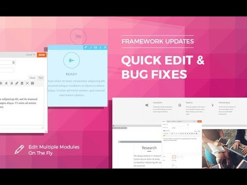 Early Notice About Upcoming Framework Update!