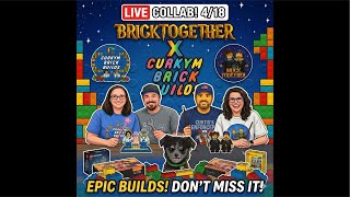 LIVE Build & Chat! Lumibricks & Baka Sets w/ Special Guests @BrickTogether4-18! 🧱 #youtubelive