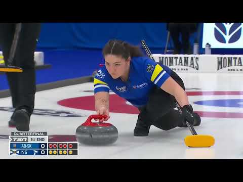 3 vs. 4 Page Playoff - 2025 Scotties Tournament of Hearts - AB (Skrlik) vs. NS (Black)