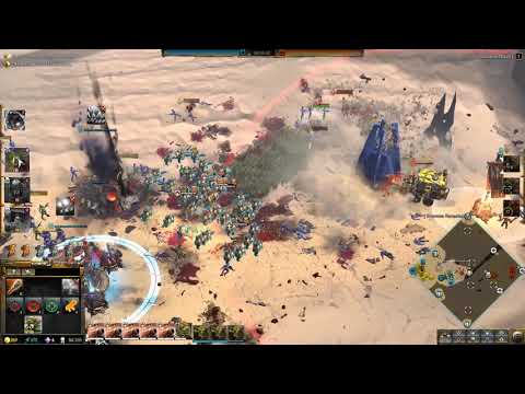Dawn of War 3 one of each brawl  3v3 Orc,Eldar,SN vs Eldar,SM,Orc hard ai
