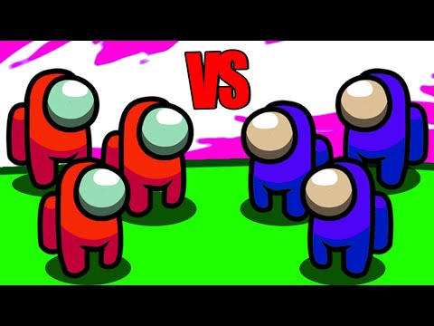 AMONG US MA GIOCHIAMO DIVISI IN DUE SQUADRE!!