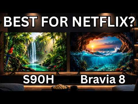 Samsung S90H vs Sony BRAVIA 8 II | Best OLED for Netflix?
