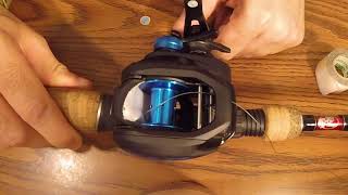 !!!FOR BEGINNERS!!! How to put BRAID on a BAITCASTER REEL