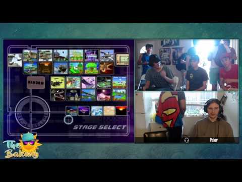 Melee @ the Balcony 105 (The Final Balc) - Winners R1 ft. HD|Guntherz (Ness) VS FernDog21 (Falco)