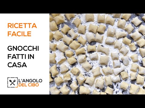 GNOCCHI DI PATATE FATTI IN CASA - Ricetta facile - @angolodelcibo