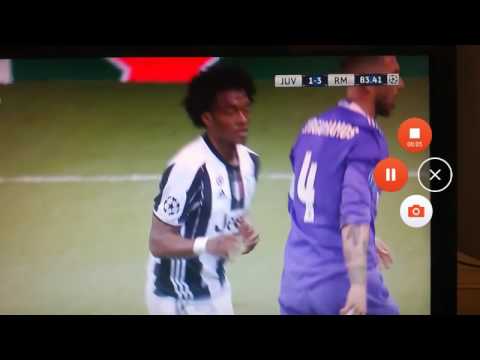 Cuadrado red card/ Ramos dive / UCL champions league final