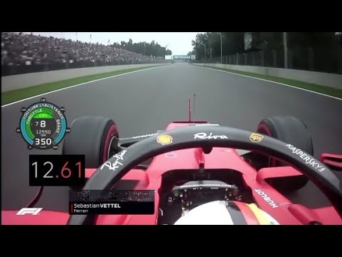 2019 Ferrari SF90 F1 Car Acceleration 0-350 km/h and 1/4 Mile