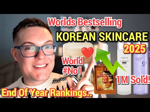 KOREAN SKINCARE WORLD RANKINGS 2025
