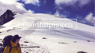 preview picture of video 'Galdhøpiggen 2017'