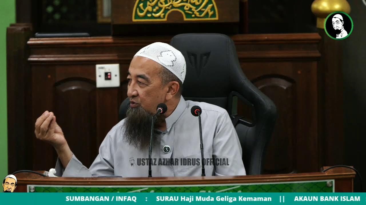 🔴LiveUAI 22/07/2026 Kuliah Maghrib Jemputan - Ustaz Azhar Idrus