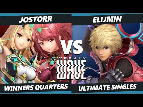 Weekly Wave 25 Winners Quarters - JoStorr (Pyra Mythra) Vs. elijmin (Shulk) SSBU Ultimate Tournament