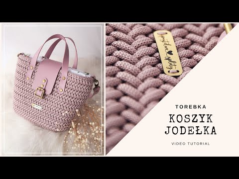 🌸 Herringbone Basket Bag 🌸 crochet basket bag || herringbone stitch || video tutorial 🌸