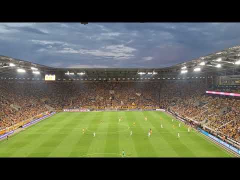 Dynamo Dresden-Waldhof Mannheim 24.8.2023 Fangesang...#Dynamo Dresden #Fans