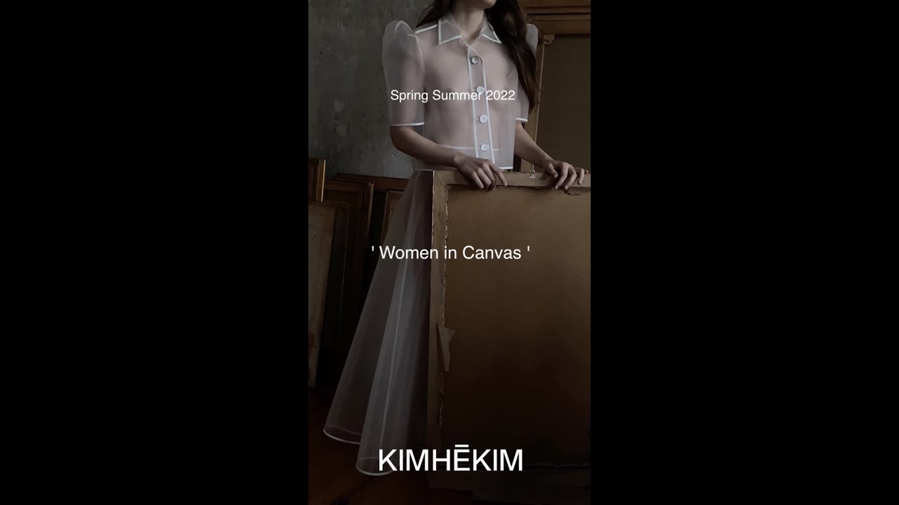 KIMHĒKIM I Spring/Summer 2022 Collection I Obsession N°2 'Women in Canvas' thumnail