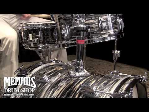 Ludwig Classic Maple Drum Set 20/12/14 - Vintage Black Oyster Pearl