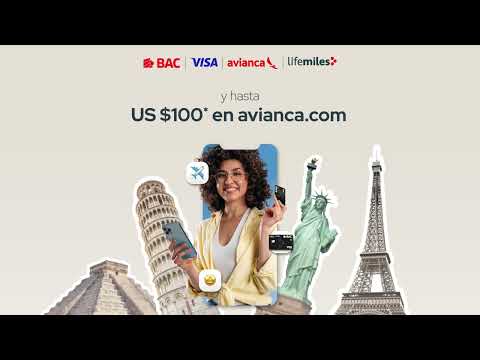 Nueva tarjeta de crédito avianca Lifemiles Visa de BAC