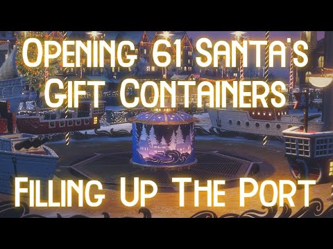 Opening 61 Santa's MEGA Gift Containers 2024 SHIPVIEWS with Carburetor Gaming
