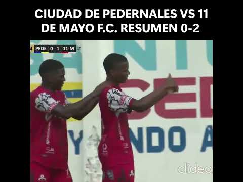 CIUDAD DE PEDERNALES VS 11 DE MAYO F.C. RESUMEN 0-2 Ascenso Provincial Manabí 2026 | 5ta. fecha