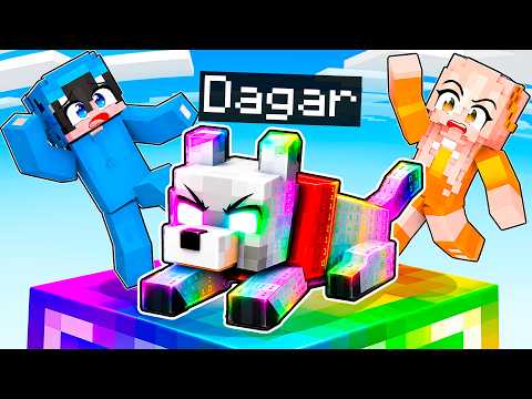 Me Hice pasar por un PERRO OP en UN CHUNK en Minecraft!