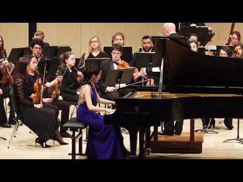 U of Iowa Chamber Orchestra: Camille Saint-Saëns - Piano Concerto No. 2, II. Allegro scherzando