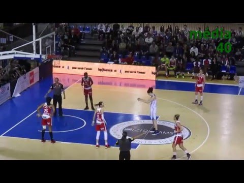 LFB: Basket-Landes / Villeneuve d'Ascq 29 novembre 2015