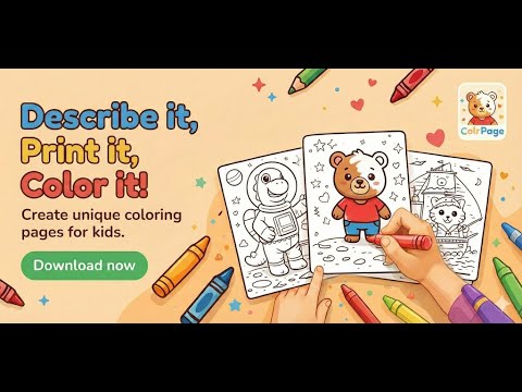 ColrPage: Coloring Pages Kids