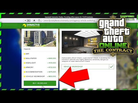 Buying the MOST EXPENSIVE AGENCY for $5,000,000 in the New GTA Online Contract DLC