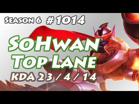 Jin Air SoHwan - Rumble vs Ekko - KR LOL Master 314LP