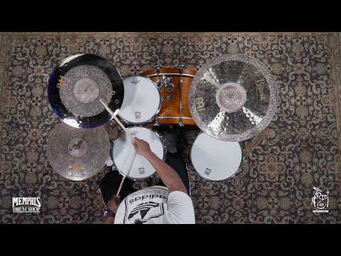Meinl 18" Byzance Extra Dry Dual Crash Cymbal - 1248g (B18DUC-1101619L)