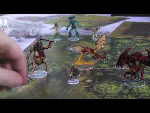 League of Dungeoneers Acrylic Standees Preview