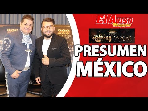 BANDA EL RECODO Y EL MARIACHI VARGAS DE TECATITLÁN PRESENTAN TE PRESUMO, 200 AÑOS DE MÚSICA MEXICANA